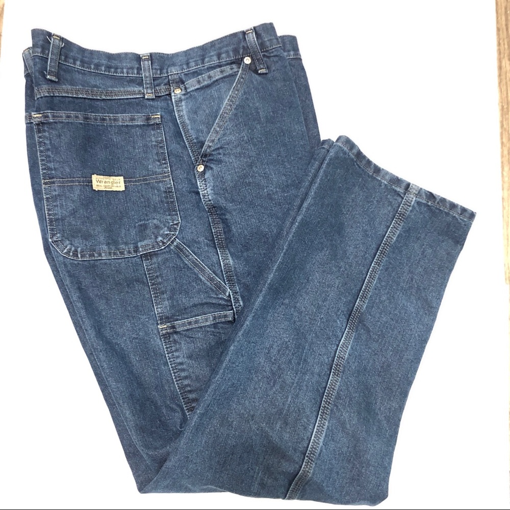 Wrangler Blue Jeans Cargo Pants Versatile and Durable